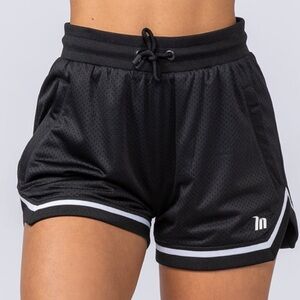 Women's Black Athletic Shorts